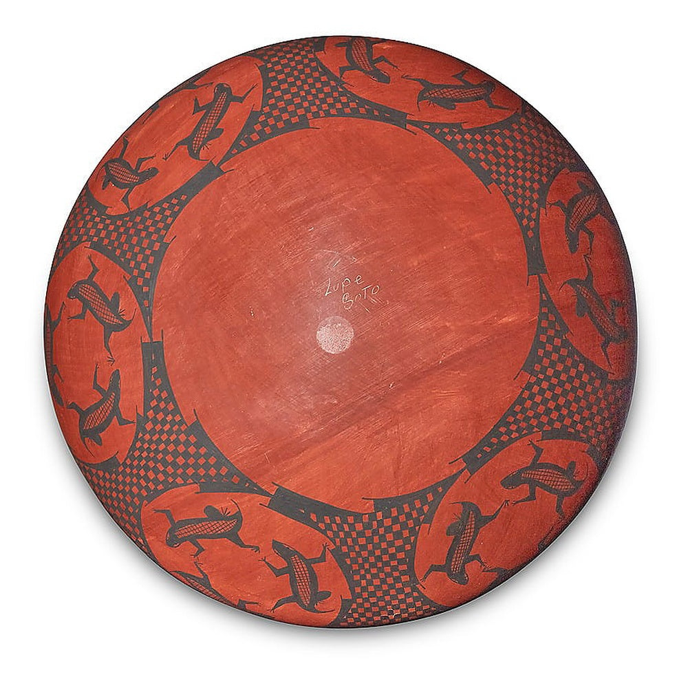 Lupe Soto Mata Ortiz Large Polychrome Pottery Olla