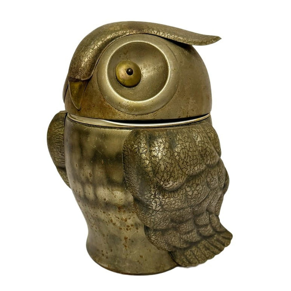 Seymour Mann Mid-Century Figural Owl Ice Bucket