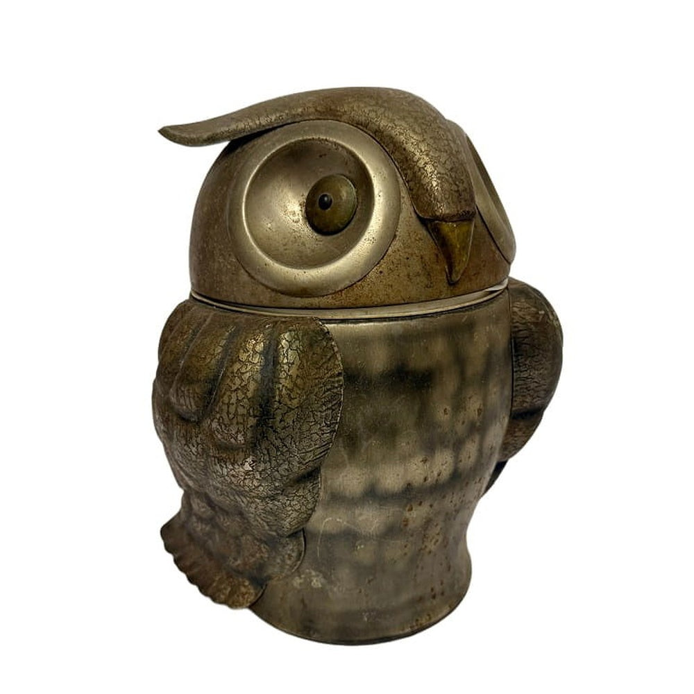 Seymour Mann Mid-Century Figural Owl Ice Bucket