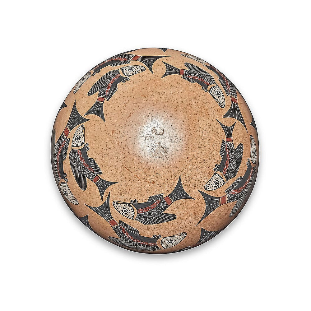 Roberto Banuelos Mata Ortiz Polychrome Pottery Jar