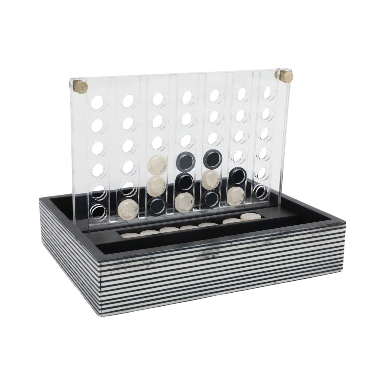 Oxford Black And White 4-in-a-row Game