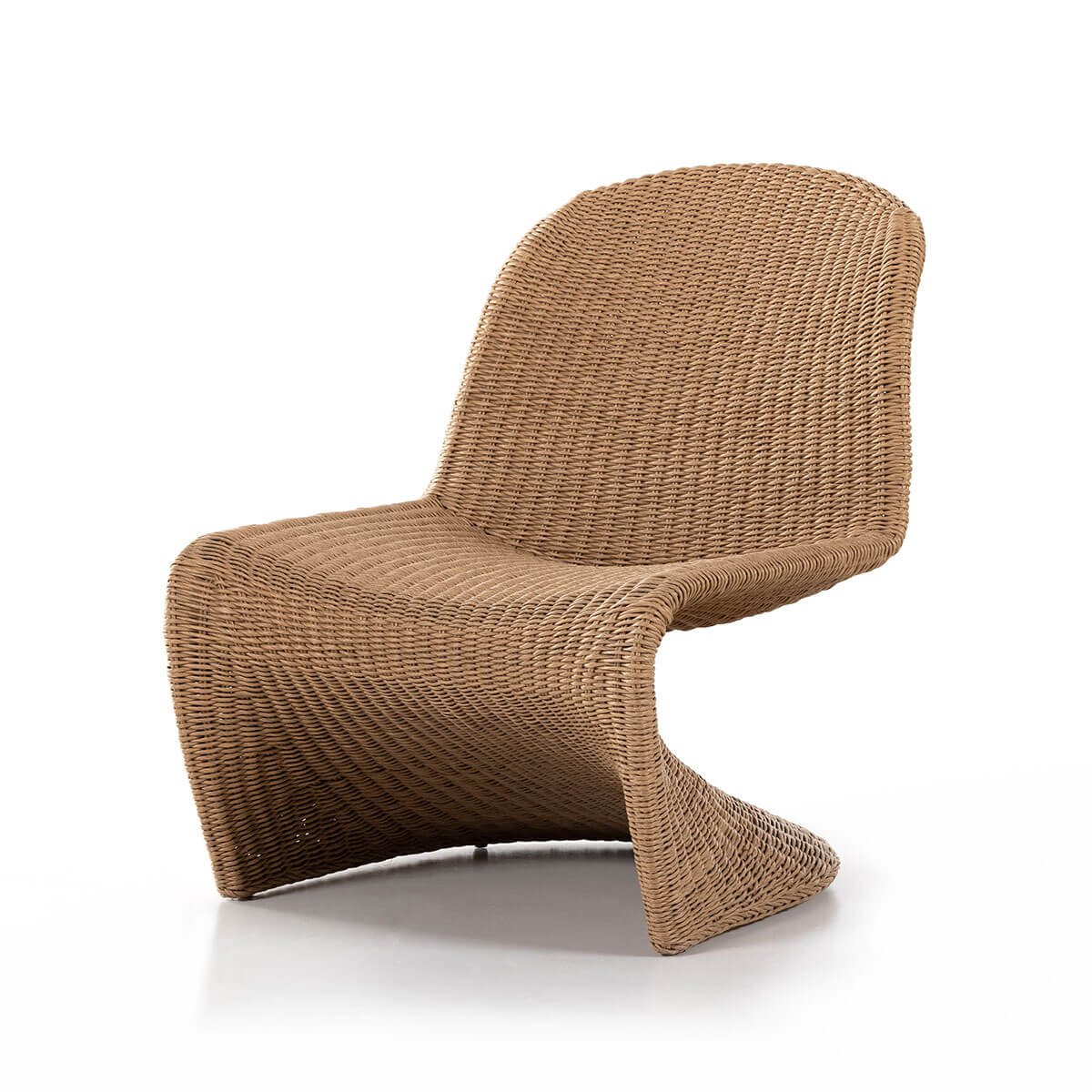 Wicker Outdoor Accent Chair - Natural