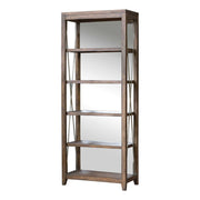 Weathered Oak Etagere