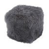 Lamb Fur Pouf
